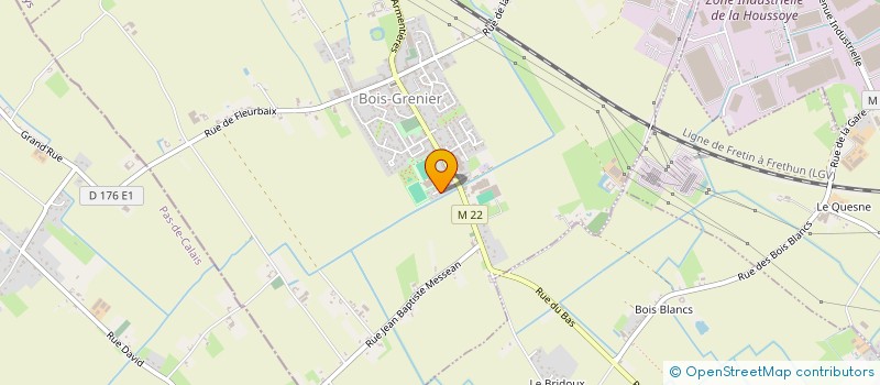 localisation de l'entreprise PATHONIC  BOIS-GRENIER