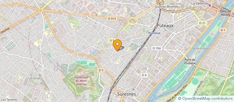 localisation de l'entreprise PATHWAY CONSULTING à SURESNES