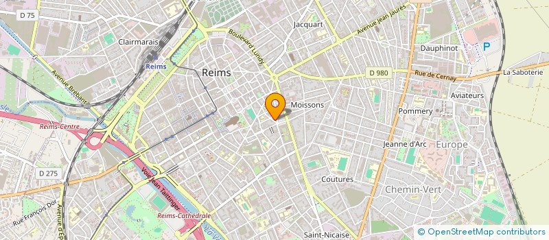 localisation de l'entreprise PATI-CRECHE à REIMS