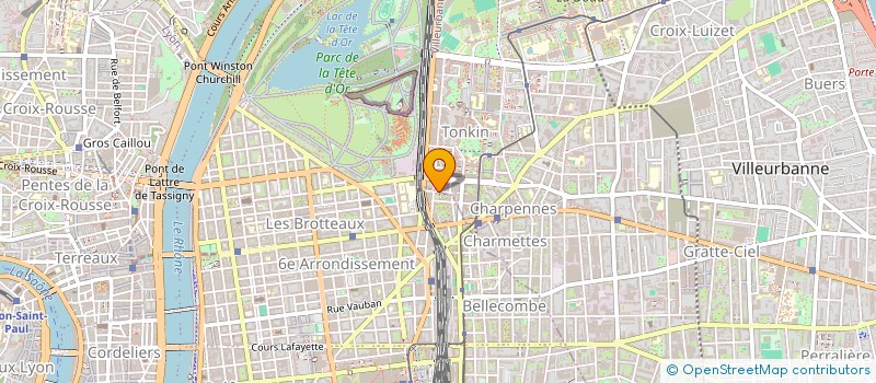 localisation de l'entreprise PATIBULLAIR à VILLEURBANNE