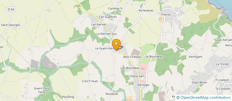 localisation de l'entreprise PATIENCE  PLOUHA