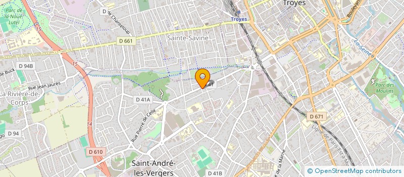 localisation de l'entreprise PATIENCE  SAINT-ANDRE-LES-VERGERS