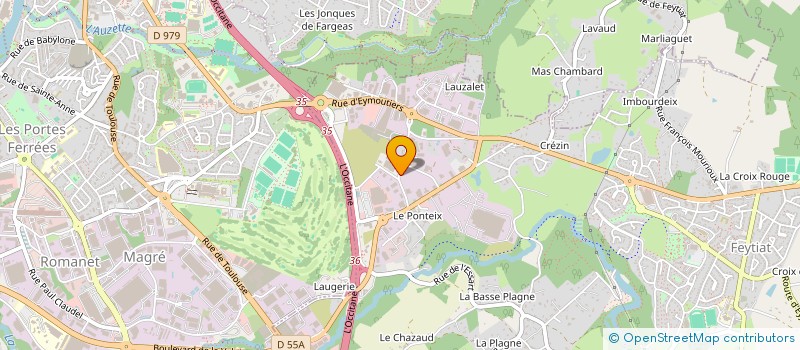 localisation de l'entreprise PATIER PIECES DETACHEES AUTOMOBILES à FEYTIAT