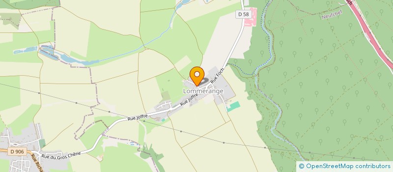 localisation de l'entreprise PATILAU  LOMMERANGE