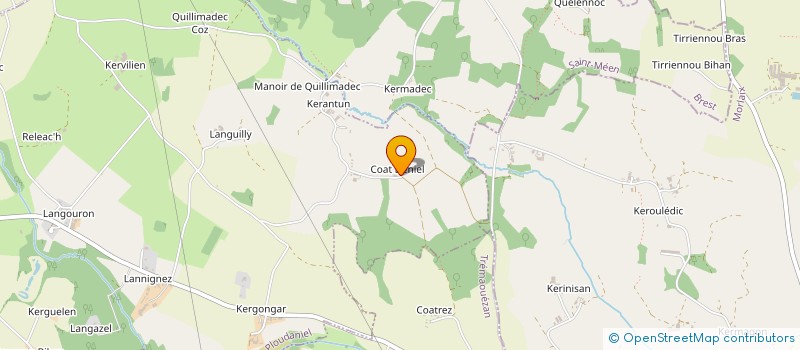 localisation de l'entreprise PATIN CLUB DE PLOUDANIEL  PLOUDANIEL