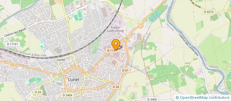 localisation de l'entreprise PATINO JUNIOR à LUNEL