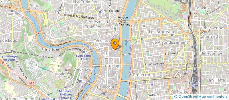 localisation de l'entreprise PATINOS à LYON
