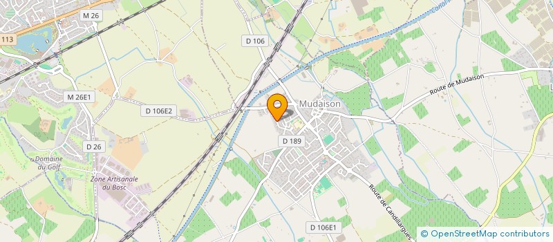 localisation de l'entreprise PATIO  MUDAISON