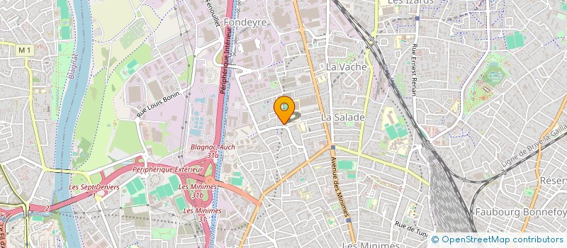 localisation de l'entreprise PATIO 44 à TOULOUSE