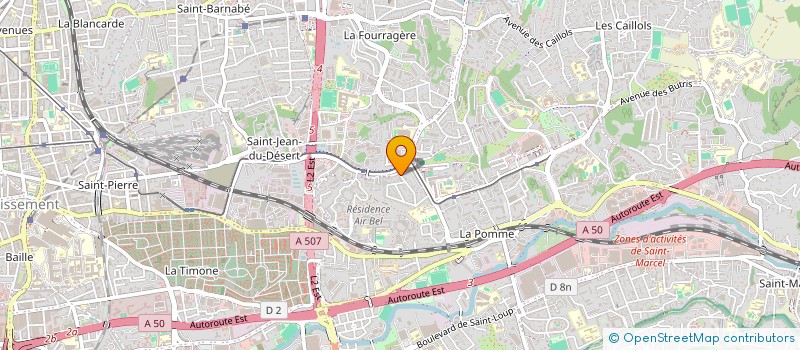 localisation de l'entreprise PATIO DES CHARTREUX à MARSEILLE