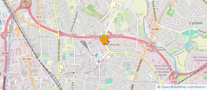 localisation de l'entreprise PATIO FLORA à TOULOUSE