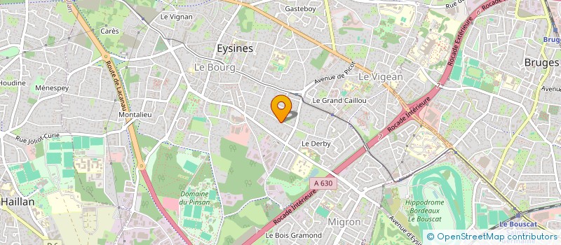 localisation de l'entreprise PATIOS ARLAC 8  EYSINES