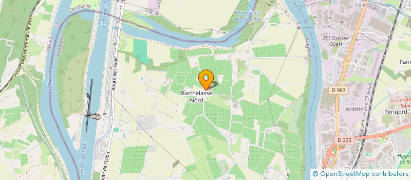 localisation de l'entreprise PATIRAS  AVIGNON