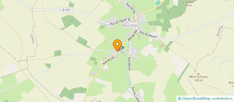 localisation de l'entreprise PATIS ENERGIE  BOURTHES