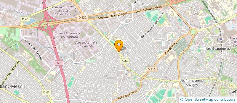 localisation de l'entreprise PATIS GOURMET  AULNAY-SOUS-BOIS