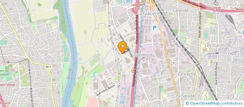 localisation de l'entreprise PATIS SERVICE à TOULOUSE
