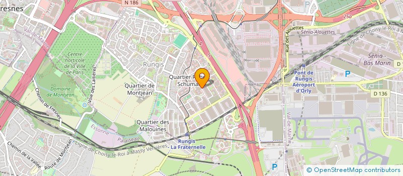 localisation de l'entreprise PATISFRANCE - PURATOS  RUNGIS