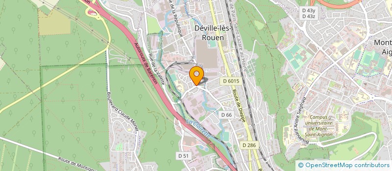 localisation de l'entreprise PATISMARCH à DEVILLE-LES-ROUEN