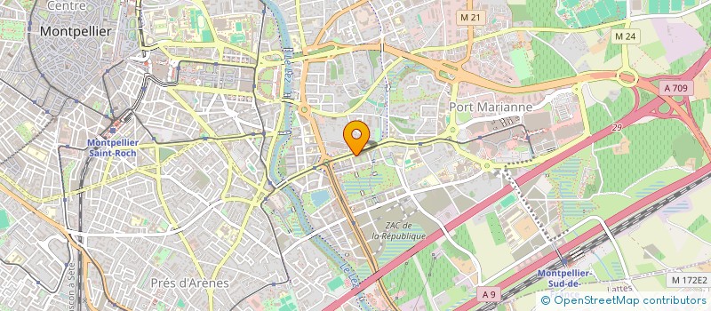 localisation de l'entreprise PATISS' CAFE à MONTPELLIER