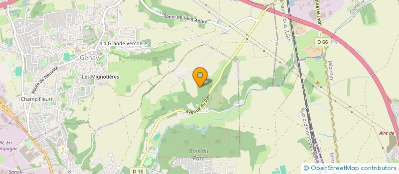 localisation de l'entreprise PATISS REGAL  NEUVILLE SUR SAONE