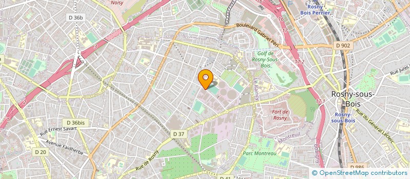 localisation de l'entreprise PATISS'SOEURS à MONTREUIL