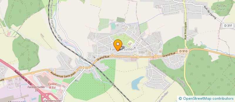 localisation de l'entreprise PATISSERIE AL-JAWHARA  FAREBERSVILLER