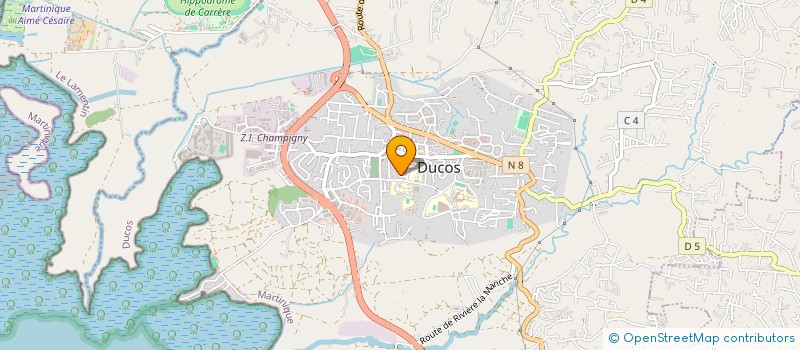 localisation de l'entreprise PATISSERIE AU REGAL  DUCOS