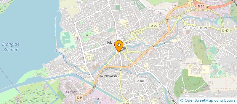localisation de l'entreprise PATISSERIE AUDREY  MARIGNANE