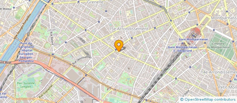 localisation de l'entreprise PATISSERIE CHENEAU  PARIS