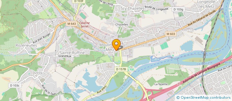 localisation de l'entreprise PATISSERIE CHOCOLATERIE LEICHTNAM à MOULINS-LES-METZ