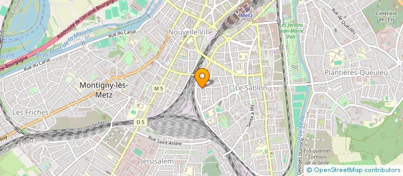 localisation de l'entreprise PATISSERIE DORETTO  METZ