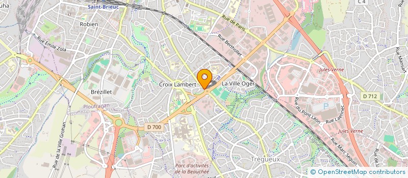 localisation de l'entreprise PATISSERIE EVENEMENTIELLE à SAINT-BRIEUC