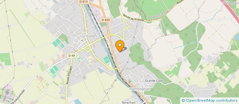 localisation de l'entreprise PATISSERIE IANAE  GRISOLLES