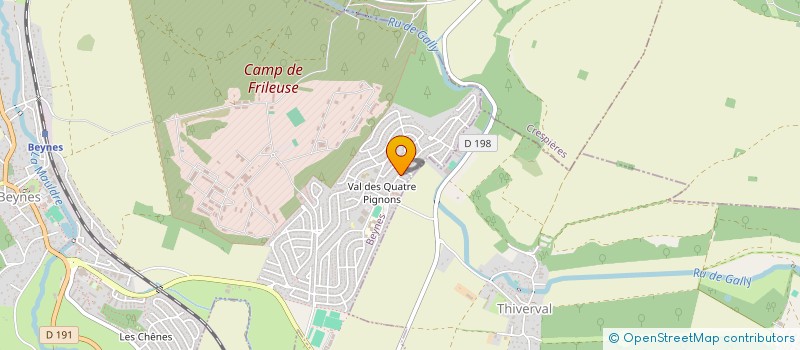 localisation de l'entreprise PATISSERIE ILE DE FRANCE à BEYNES
