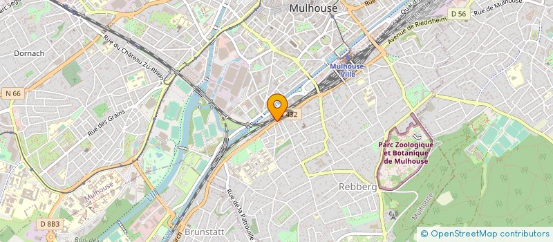 localisation de l'entreprise PATISSERIE JACQUES à MULHOUSE