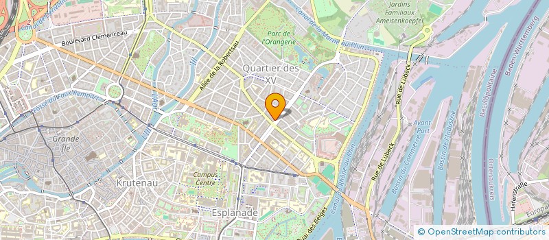 localisation de l'entreprise PATISSERIE KEIL  STRASBOURG