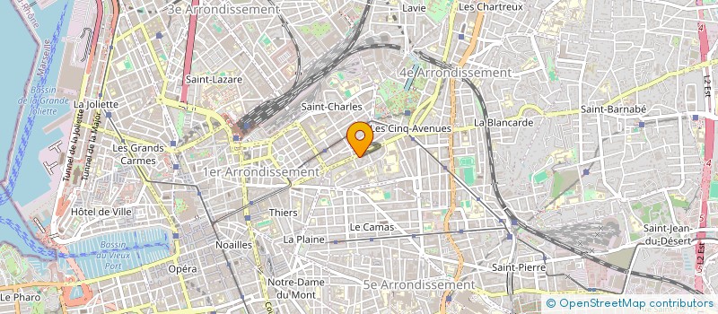localisation de l'entreprise PATISSERIE LE 114 à MARSEILLE