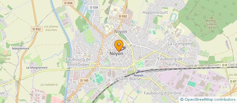 localisation de l'entreprise PATISSERIE LEDYS à COMPIEGNE