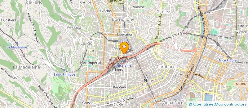 localisation de l'entreprise PATISSERIE LIBAN VERT à NICE