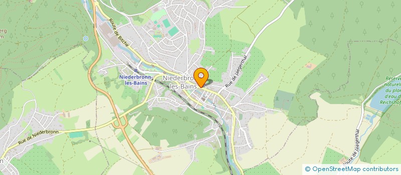 localisation de l'entreprise PATISSERIE MARY à NIEDERBRONN-LES-BAINS