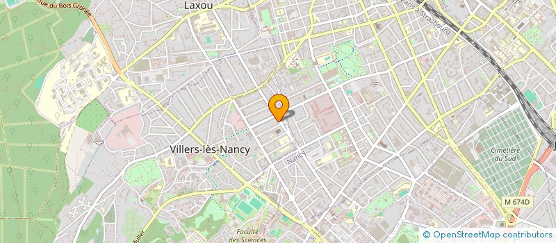 localisation de l'entreprise PATISSERIE MUSQUAR  VILLERS-LES-NANCY