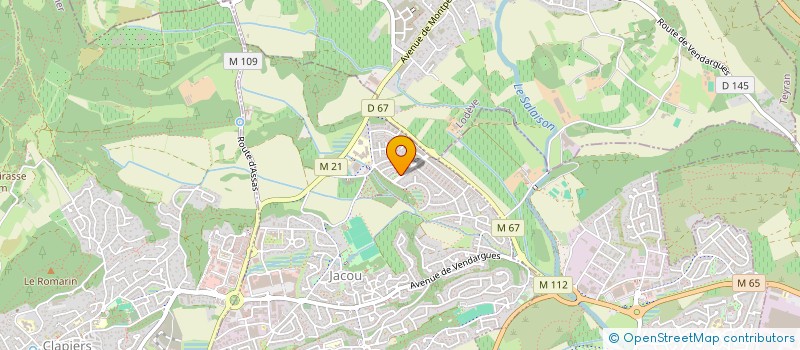localisation de l'entreprise PATISSERIE NBVA  JACOU