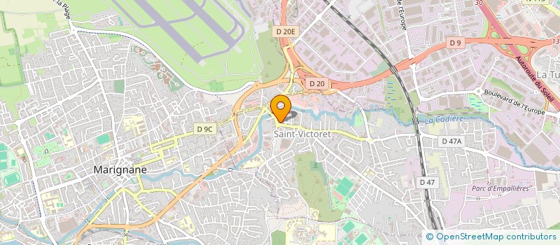 localisation de l'entreprise PATISSERIE NOHARET  SAINT-VICTORET