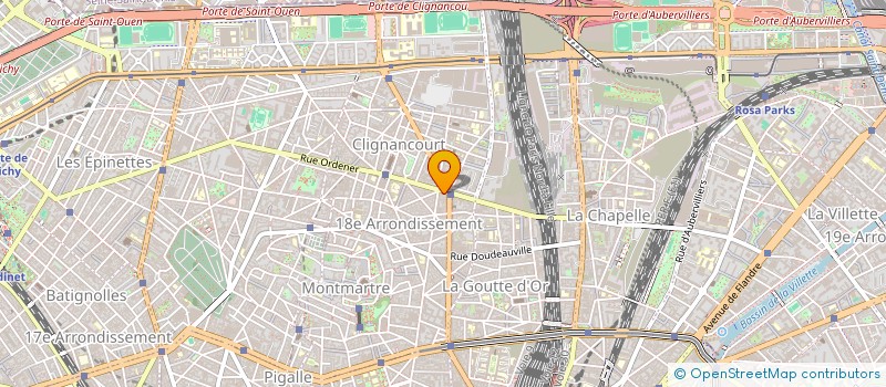 localisation de l'entreprise PATISSERIE ORDENER  PARIS