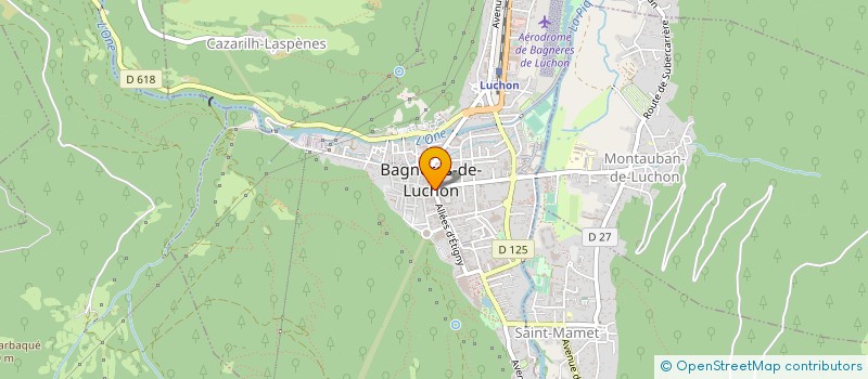 localisation de l'entreprise PATISSERIE PENE à BAGNERES-DE-LUCHON