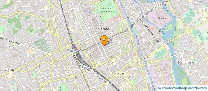 localisation de l'entreprise PATISSERIE RECOUVREUR  NANCY