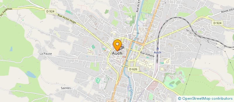 localisation de l'entreprise PATISSERIE SEGUIN à AUCH
