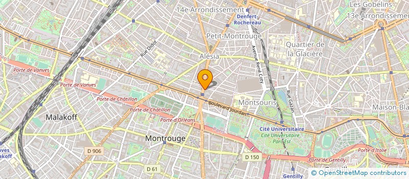 localisation de l'entreprise PATISSERIE THEVENIN à PARIS