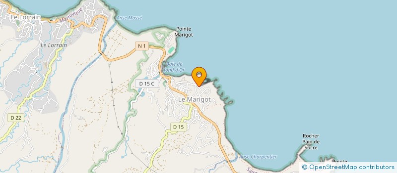 localisation de l'entreprise PATISSERIE TI KAN'NELL  LE MARIGOT