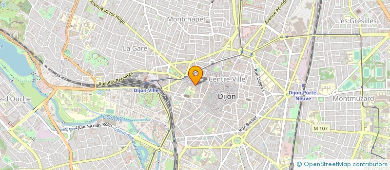 localisation de l'entreprise PATISSERIE VANNIER FRERES à DIJON
